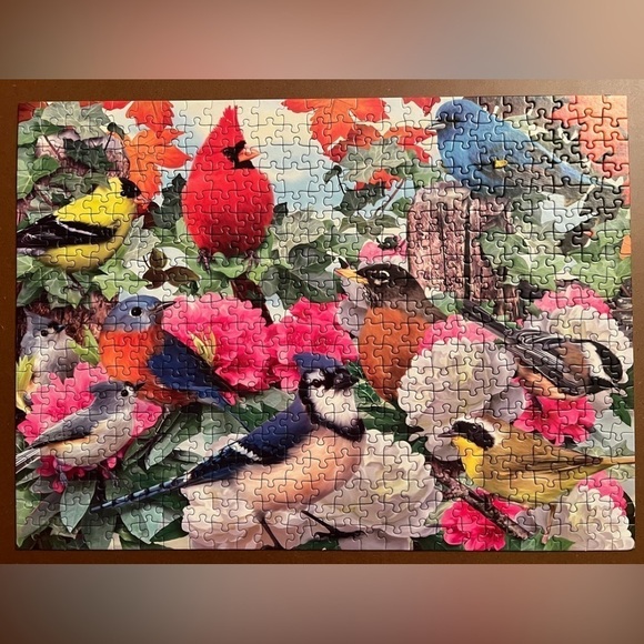 Ravensburger 500 Piece Puzzle “Garden Birds” No. 142231 - Picture 2 of 5